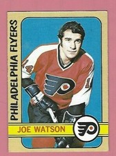         1972-73 TOPPS JOE WATSON HOCKEY CARD #156 EX FREE SHIPPING