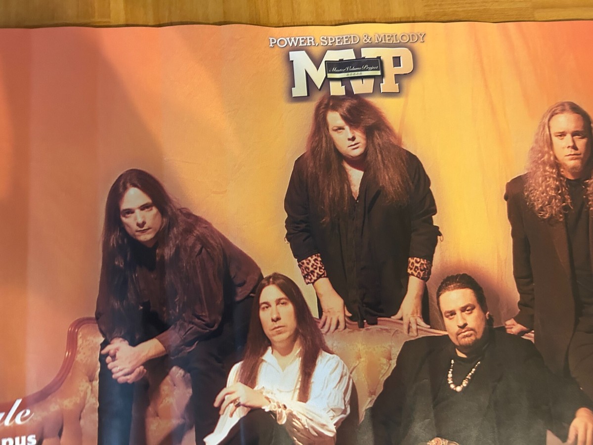 Symphony X / Twilight In Olympus 1998 Japan Original Promo Poster