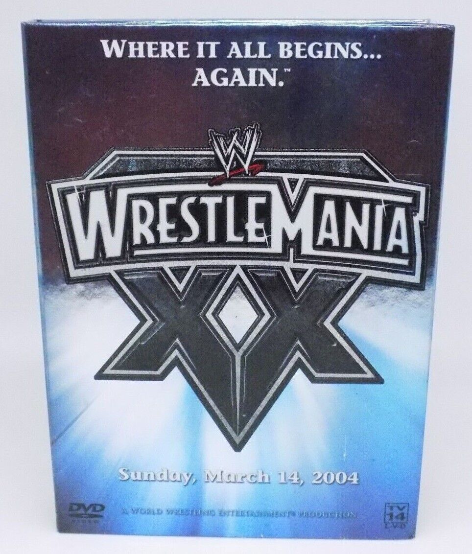 WWE - Wrestlemania XX (DVD, 2004, 3-Disc Set) for sale online | eBay