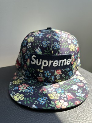 Supreme x Liberty x New Era Box Logo Fitted cap 7 1/2