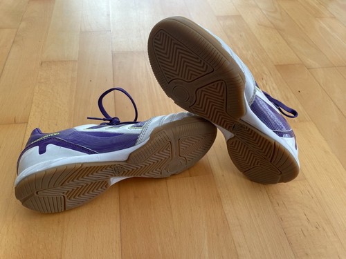 Adidas Predator Hallen-Fußballschuhe Gr. 36 2/3 weiß-lila Mädchen Fußballschuhe - Bild 3 von 6