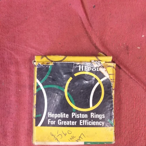 Velocette Vogue piston rings Hepolite R3880 std.