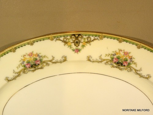EXCEPTIIONAL 12 X 8 1/2" PLATTER, MILFORD pattern #89486 by NORITAKE china - Picture 5 of 8
