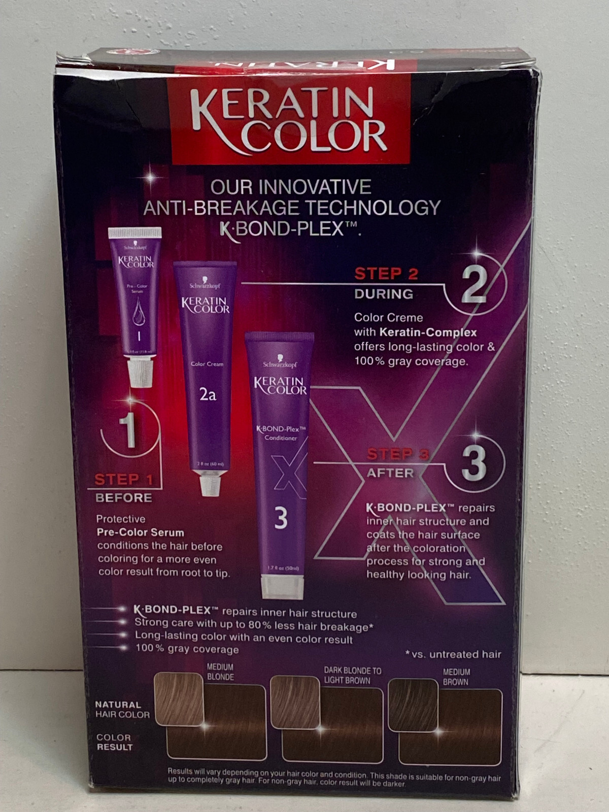 Schwarzkopf Professional Quality Keratin Color Hair Dye  # 5.3 Berry Brown
