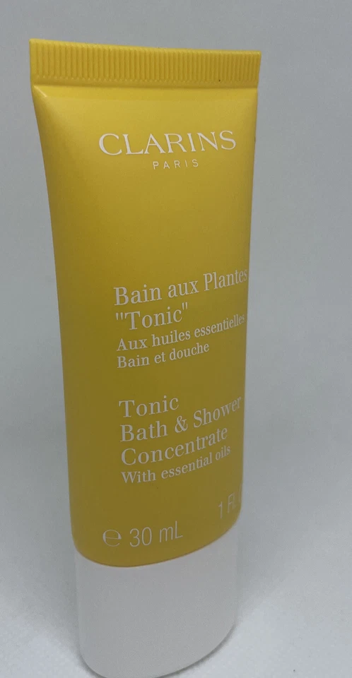 Clarins Tonic Bath & Shower Concentrate Essential Oils 1 Fl Oz NEW Sealed - Image 3 of 3