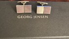 Georg Jensen Sterling Silver Open Book #109 Cufflinks By Nanna Ditzel Denmark