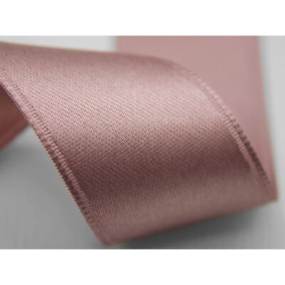 Furlanis - Nastro Doppio Raso, Tessuto Italiano - Rosa Cipria, 6 mm x 100 m