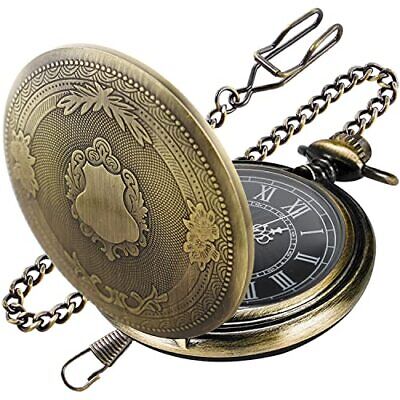Reloj de bolsillo para hombre con cadena regalo unico para marido padre eBay