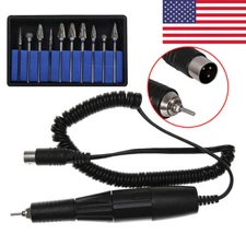 Micromotor maratón laboratorio dental pulido 35K RPM pieza mano joyería / fresas