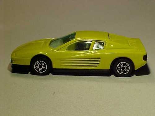 4 INCH 1980 Ferrari Testarossa Burago Bburago 4157 1/43 Diecast Mint Loose - Picture 3 of 5