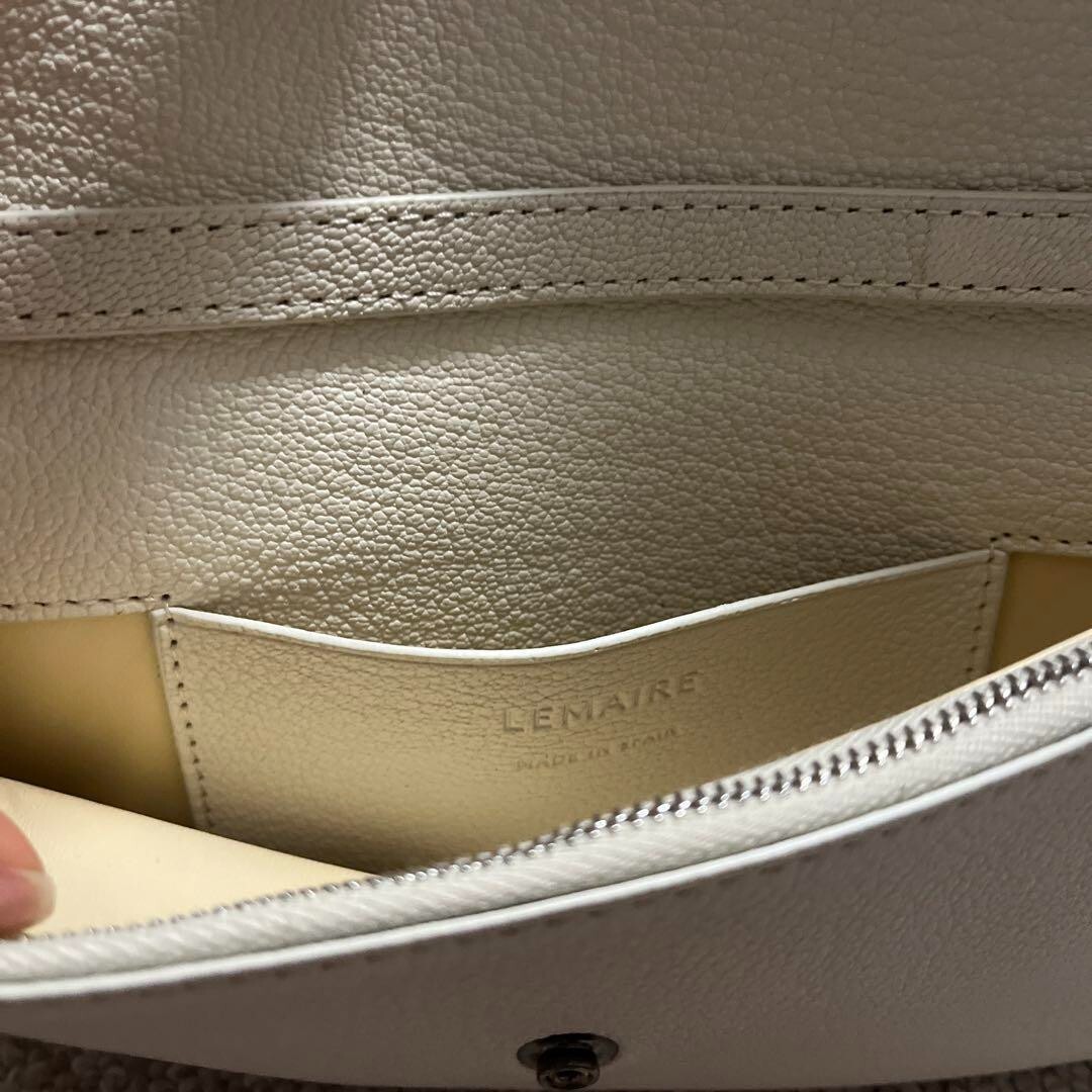 ルメール ENVELOPPE CONTINENTAL WALLET WITH Lemaire ENVELOPPE CONTINENTAL WALLET WITH STRAP GOAT LEATHER
