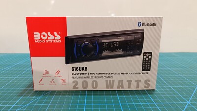 BOSS Audio 616UAB Single-DIN Mech-Less Multimedia Player _0,5_5