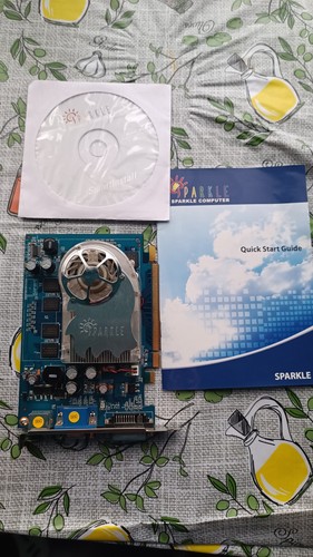 SPARKLE GeForce 8600 GT 512MB DDR2 PCI-E SCHEDA GRAFICA 1x DVI 1x VGA 1x S-Video - Foto 2 di 9