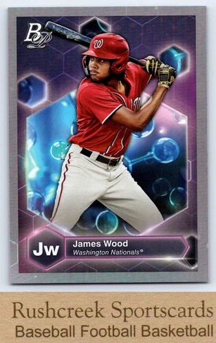 James Wood 2022 Bowman James Wood #PE-18