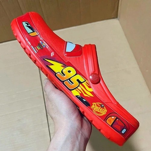 Disney Pixar Lightninged Mcqueens Cartoon Solid Waterproof Slippers OutdoorSandl - Imagen 4 de 8