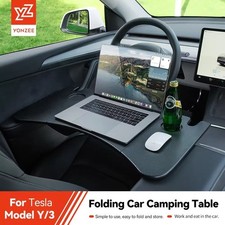 YZ Folding Car Desk Table for Tesla Model 3 Y   Laptop Tray, Food Desk, Portable