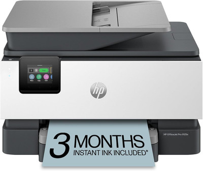 Officejet Pro 9125E Wireless All-In-One Color Inkjet Printer, Print, Scan, Copy,