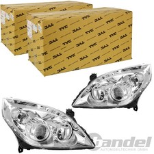 2xTYC H7/H1 SCHEINWERFER LINKS+RECHTS für OPEL VECTRA C SIGNUM AB 01.06 FACELIFT