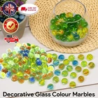 156pcs Glass Marbles Colourful Cat's Eye Retro Traditional Vintage Kids Toy Game