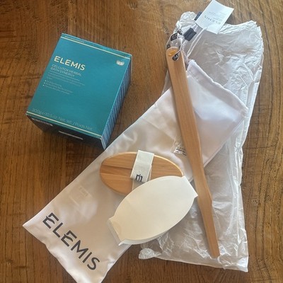 Elemis Cellutox Herbal Bath Synergy 300g + Cool-Down Body wash +Detox Skin Brush