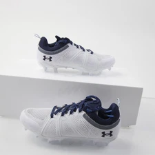 Under Armour Cleats-Other Women's White/Navy New without Box