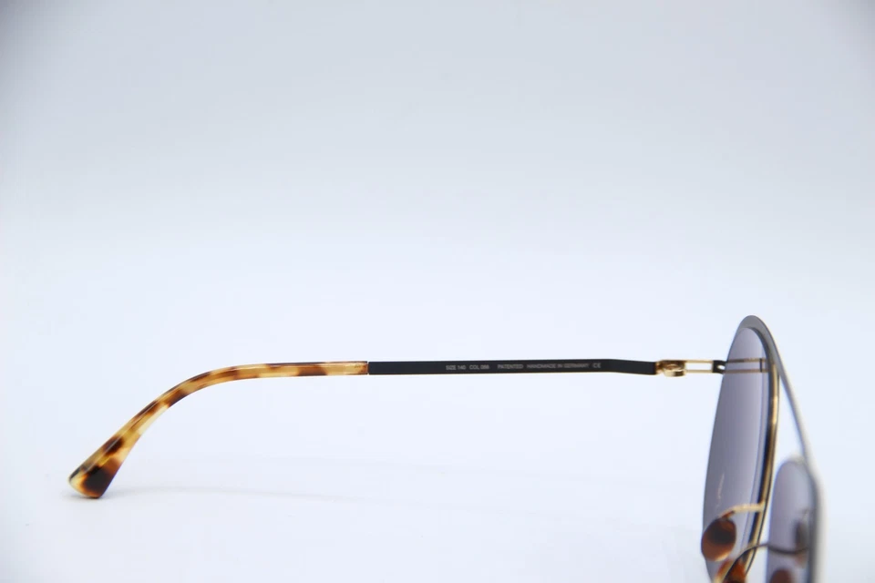 NUEVAS GAFAS DE SOL MYKITA LITE SUN ONNO COL 066 DORADAS ESPEJADAS MARCOS AUTÉNTICOS 60-17 Foto 3 de 4