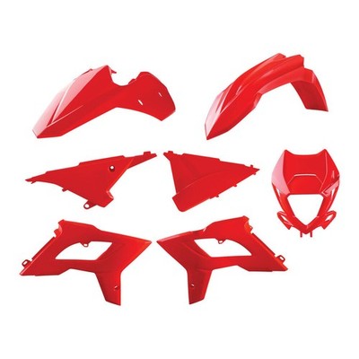Polisport Komplettes Karosserie-Kit BODYKT RESTYLE RR13-17 RD