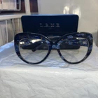 L.A.M.B. Eyeglasses Frames LA 530 Blue 56-17-145 W/Case Frames Only