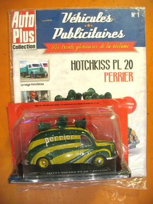 Hotchkiss PL 20 Perrier Nr. 1 Sammlung Beil von Auto Plus. neu