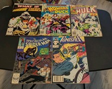 Lotto 5 lettori fumetti Marvel Super Hero anni 70 80 vintage AA17