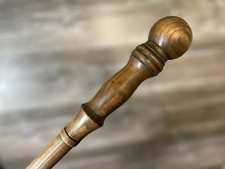 Elegant cane for man or women, mom, grandmother - Processed handle Beautiful woo