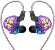 Wired Gaming Headphones IEM Earphones with 1DD  QKZ ENZO in Ear Monitor, Hifi Ear