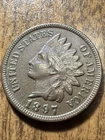 1897 Indian Head Cent Penny  XF Condition Nice Details “Actual Coin Pictured"