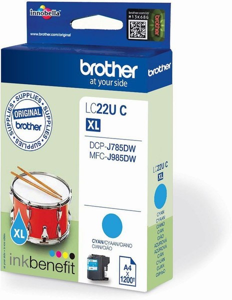 Patrone Brother LC-22UC MFCJ985DW-image