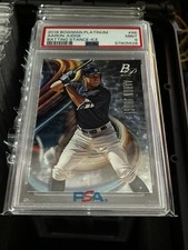 AARON JUDGE PSA 9 Mint #86 2018 Bowman Platinum ICE FOILBOARD YANKEES 2nd YEAR