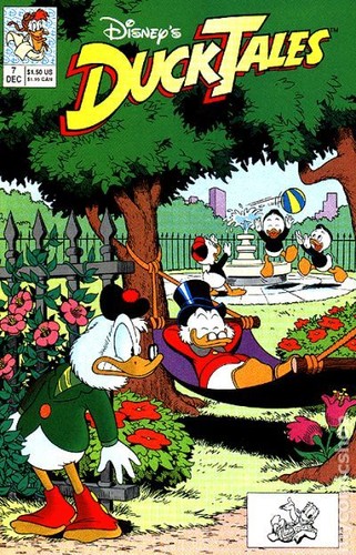DuckTales #7 FN 1990 Stock Image