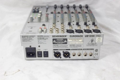 Behringer EURORACK UB1204FX-PRO Analog Mixer Silver Tested Working from Japan JP - Picture 5 of 7