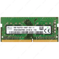 Hynix 8GB DDR4 2400 MHz PC4-19200 1Rx8 SODIMM Laptop Memory RAM HMA81GS6AFR8N-UH