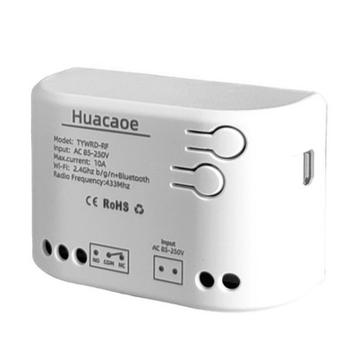 Tuya Smart Life WiFi Switch Module,Tuya 1 Channel Updated USB 5V/AC 85-250V,M...
