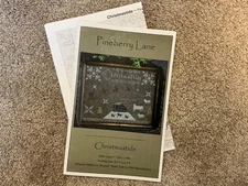 Pineberry Lane Cross-Stitch Christmastide Pattern, New in Original Packaging