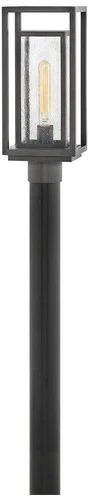 Hinkley Republic 17" High Bronze LED Outdoor Post Light - Picture 1 of 10