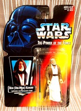 1995 Kenner - Star Wars Power of the Force- Ben Obi-Wan Kenobi Action Figure