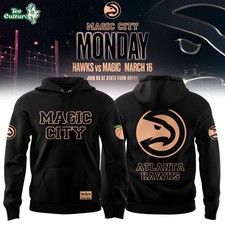Hawks x Magic City 2026 Edition Hoodie   Black