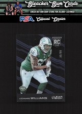 2015 Panini Clear Vision 107a Leonard Williams Blue #/99