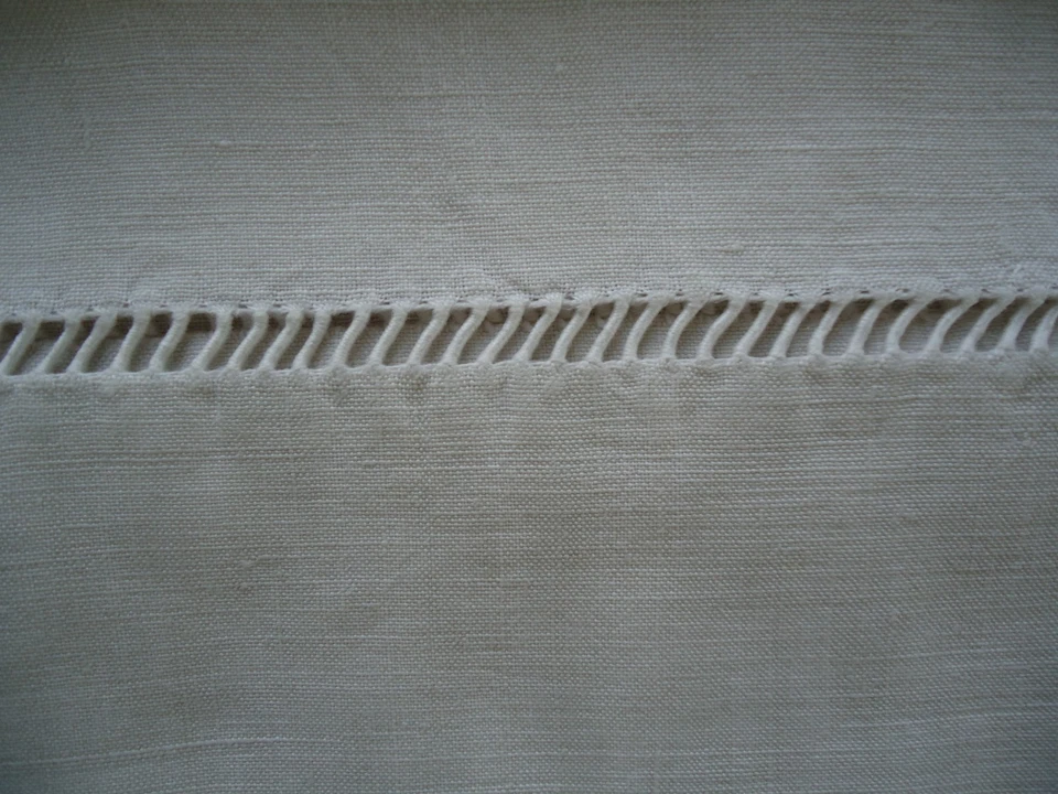 BRODERIE JOURS LINGE ANCIEN MONOGRAMME DT TISSU LIN - Photo 2/3