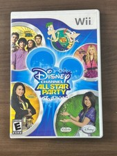 Disney Channel All Star Party Nintendo Wii Game with Case and Manual
