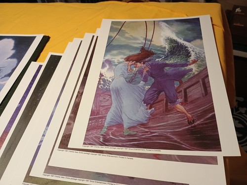 Charles Vess 1997 El libro de baladas y sagas edición limitada de 1500 - Imagen 8 de 12