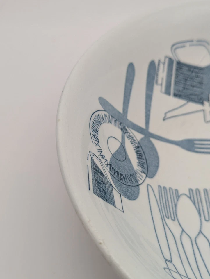 Vintage Barker Bros Fiesta Ironstone Salad Fruit Bowl Retro 1960s - Image 2 of 4