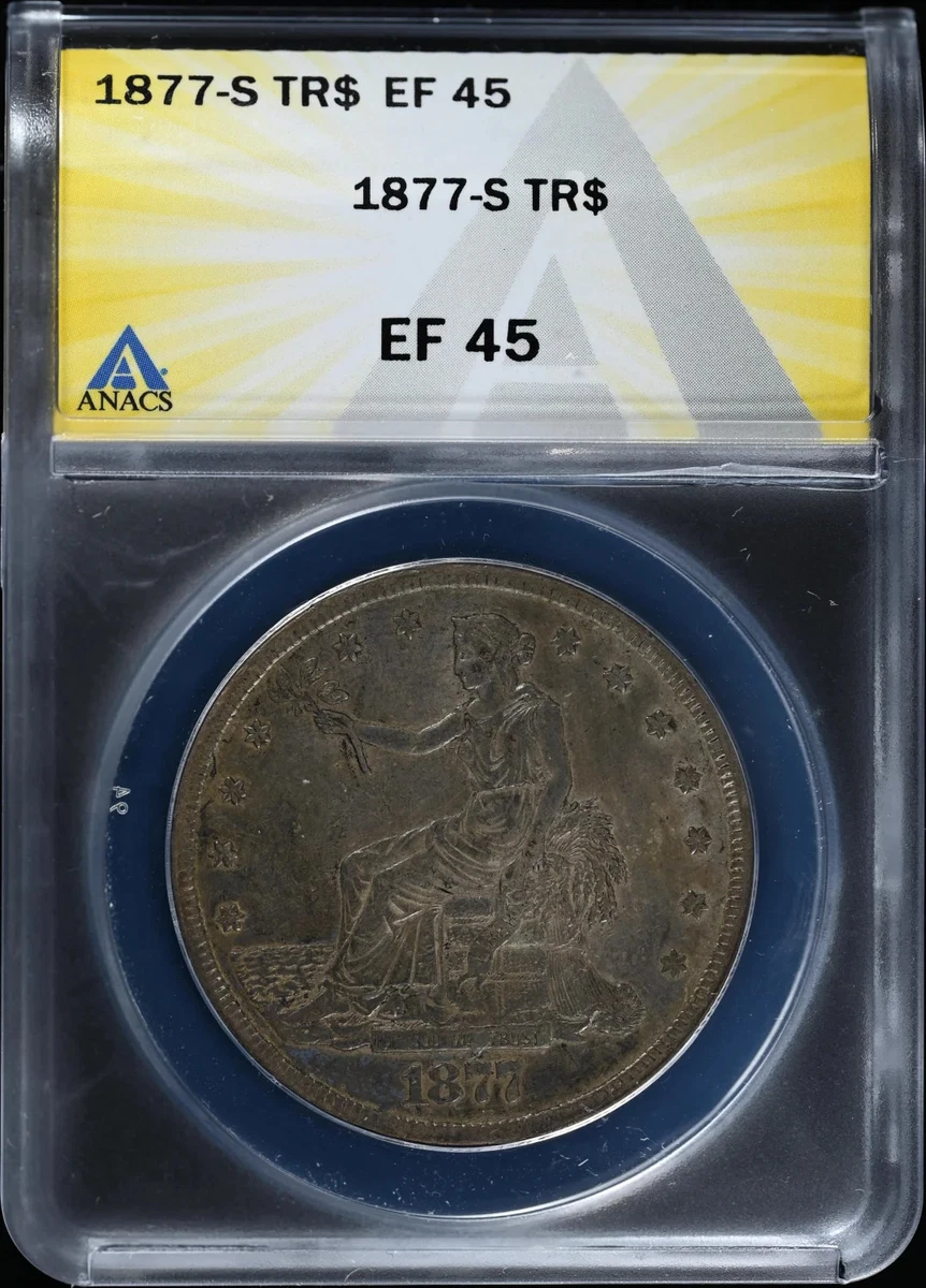 1877 Year Grade XF 45 US Trade Dollars (1873-1885) for sale | eBay