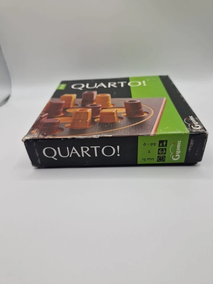 Vintage Quarto Mini Board Game by Gigamic | Complete Strategy Game - Image 2 of 4